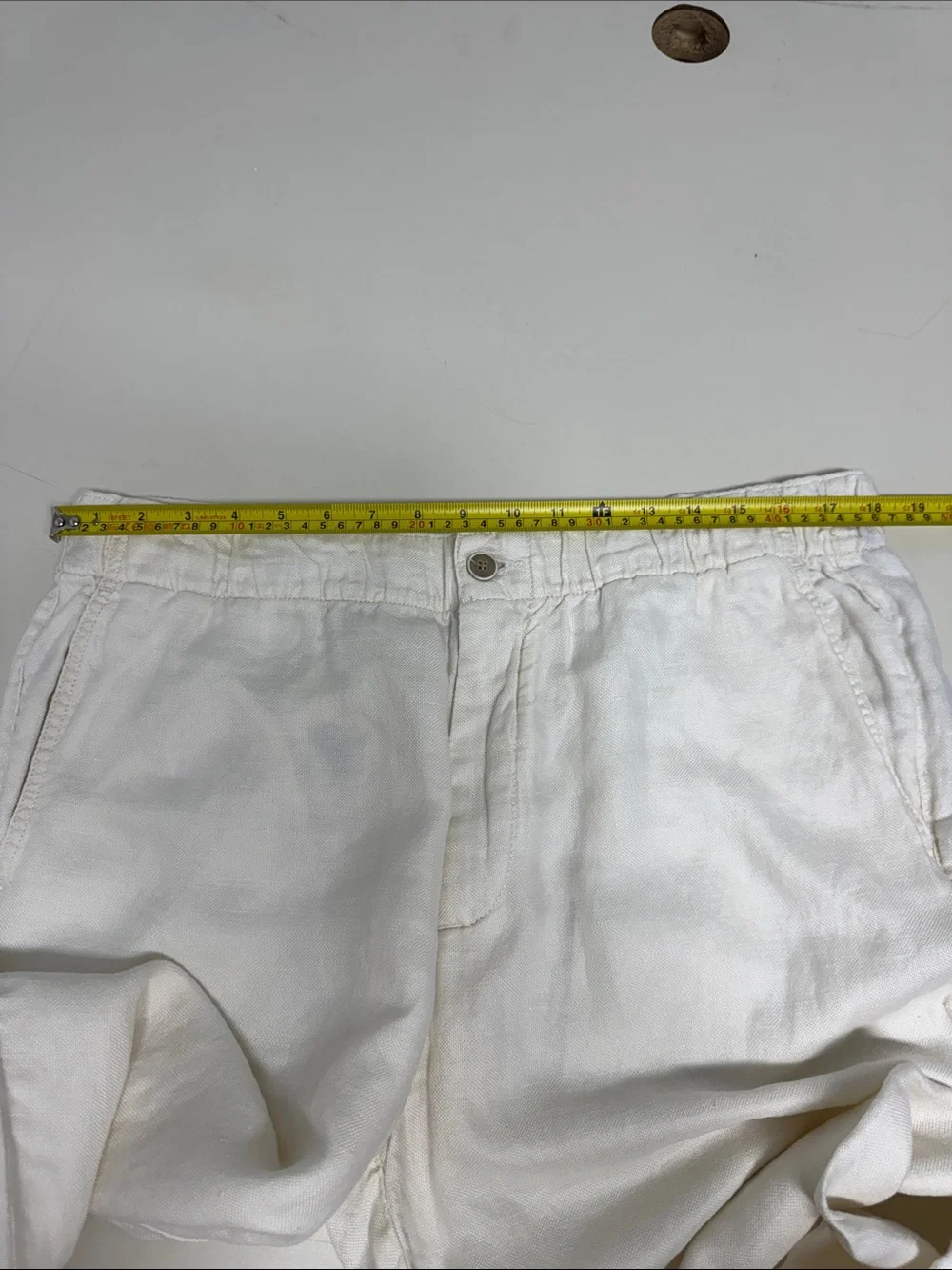 Tommy Bahama Cream Straight-Leg Chinos